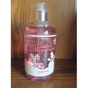 Twisted Peppermint Holiday Hand Soap 12oz Pump Bottle from Bath & Body 