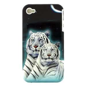   CASE TWIN WHITE TIGERS COVER CASEL TIGE Cell Phones & Accessories