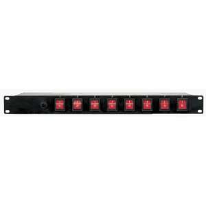 Eliminator Lighting LLC E107 Eight Socket Control Reliable Rack Mount