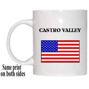  US Flag   Castro Valley, California (CA) Mug Everything 