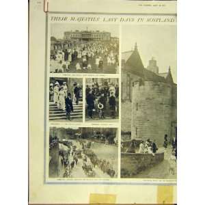  Ww1 Royal Visit Scotland Stirling Dundee Perth 1914