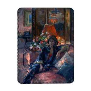  Mrs Peter Hambro, 1996 (oil on canvas) by   iPad Cover 