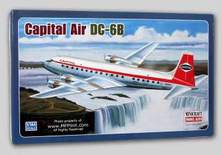 CAPITAL AIR LINES DC 6B   1/144 Minicraft Kit #14557  