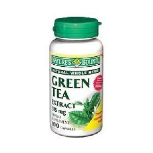  Natures Bounty Green Tea Extract Whole Herb Capsules 
