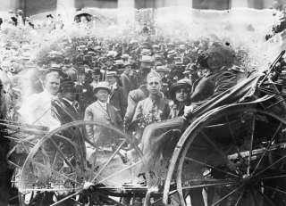 1914 photo Coxeys army, 1914 on Capitol steps, Wa  