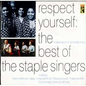  STAPLE SINGERS   RESPECT YOURSELF   7 VINYL / 45 STAPLE 