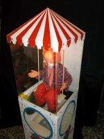 Ziggy Coin operated Vending machine.Collectable Clown. Nice Working 