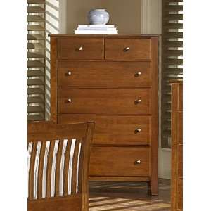  Solid Wood Chest by Vaughan Bassett   Dark Solid Cherry 