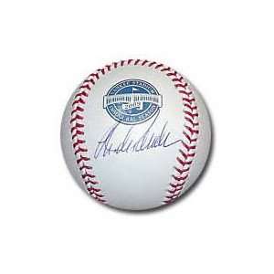  Jorge Posada Autographed Baseball 2009 Yankee Stadium 