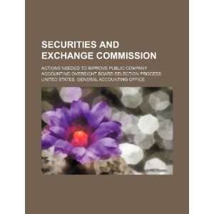  Securities and Exchange Commission actions needed to 