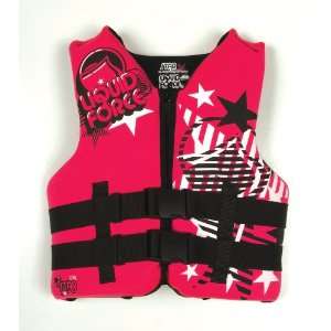  Liquid Force Star Youth CGA Vest (Pink)