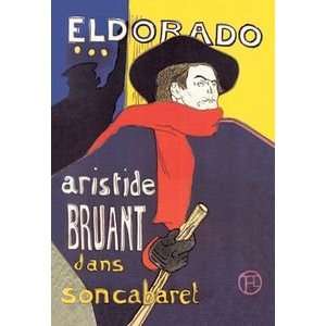  Dorado Aristide Bruant dans son Cabaret   Paper Poster 