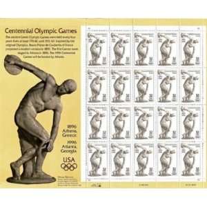   Olympic Games 20 x 32 Cent U.S. Postage Stam 