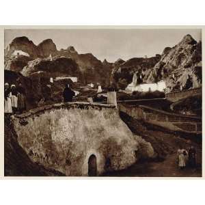  1925 Cuevas Cave Town House People Guadix Spain UNUSUAL 
