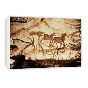  Horses and deer from the Caves at Altamira,   Canvas 