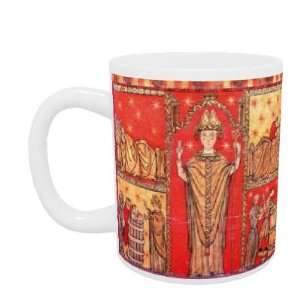 St. Nicholas of Bari (tempera on panel) by Spanish School   Mug 