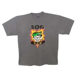  SOG SHIRT02 XL CCN Patch Shirt, Extra Large Grey