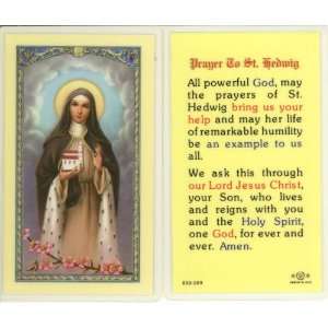  Prayer to St. Hedwig Holy Card (800 209)