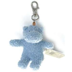 Key Ring Hippopotamus 4 in Baby Blue [Toy] Toys & Games