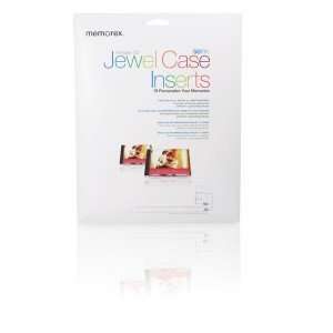    Memorex 00700 Cd Jewel Case Inserts   50 Pk