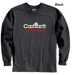 Carhartt MEDIUM Carhartt Boys Racing T Shirt BLACK YYK006 BLK MEDIUM 8 