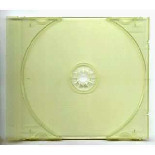  (10) Translucent Yellow Green Colored Replacement CD Trays 