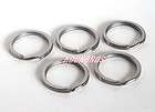 ROCKBROS Titanium Ti Key Chain Key Ring Split Ring Size L 5pcs  