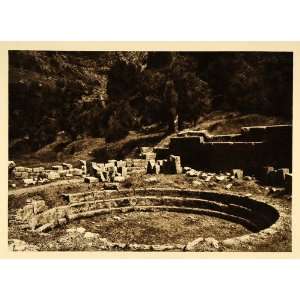  1928 Delphi Baths Gymnasium Greek Archaeology Greece 