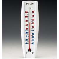 NEW TAYLOR 5135 9 ALUMINUM INDOOR OUTDOOR THERMOMETER  