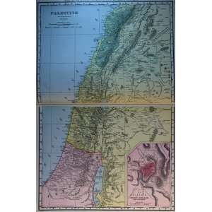  Spofford Map of Palestine (1900)
