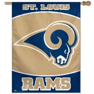   St. Louis Rams Nfl Vertical Flag (27X37)