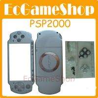 Sony PSP 2000 2001 Fascia Silver Full Housing Shell New  
