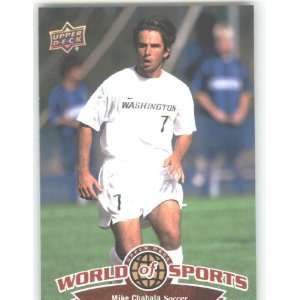  2010 Upper Deck World of Sports Trading Card # 86 Mike Chabala 