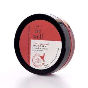  Simply Be Well Pomegranate Body Balm 2 Oz Beauty