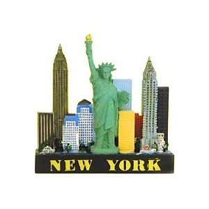 New York Magnet   Jumbo Skyline, New York Magnets, New 