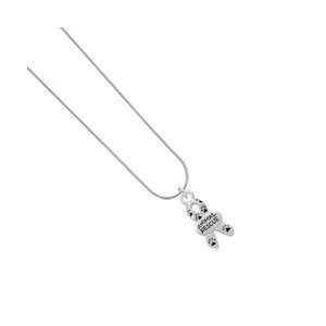   with Paw Prints Animal Rescue Silver Plated Snake Chain Jewelry