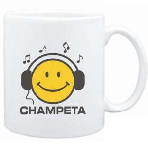 Mug White  Champeta   Smiley Music 
