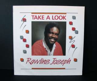 RAWLINS JOSEPH Take A Look LP (1988) PRIVATE Modern Soul/Gospel  