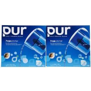  Pur 7 Cup Water Filtration Pitcher with Filter,  2 pack 