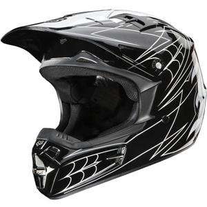  Fox Racing V1 Chapter Helmet   Medium/Black Automotive