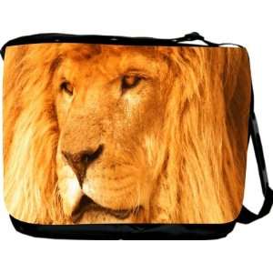  Rikki KnightTM Lion Close up Messenger Bag   Book Bag 