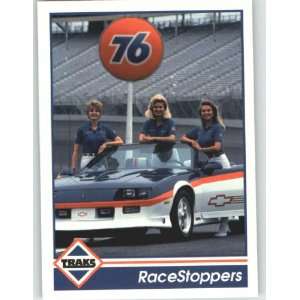 1992 Traks #16 Pam Rimer / Valli Elliott / Lisa Shrowder   NASCAR 