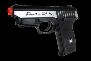 Win Gun WG Panther 801 CO2 Full Metal Blowback Pistol w/ Laser 2 Tone 