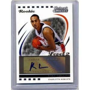 2006/07 Topps Trademark Moves Ryan Hollins Auto RC #d134/149  
