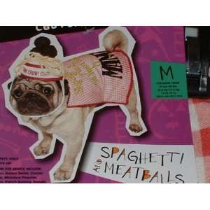  Pet Costume   Spaghetti and Meatballs   Size Nedium 