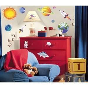  Outer Space Peel & Stick Wall Decals 