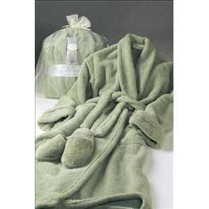  Luxury Spa Robe Green Plush by Sonoma Lavender Health 