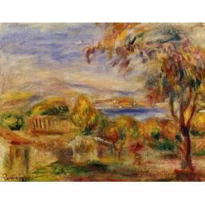  Oil Painting Landscape by the Sea Pierre Auguste Renoir 