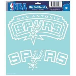  NBA San Antonio Spurs Die Cut Decal 8 X 8 Sports 