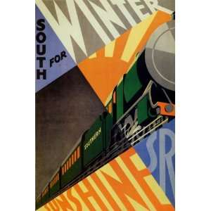  Southern Railway South For Winter Sunshine Modern Style Railway 